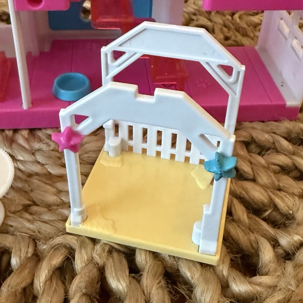 Barbie Pet Care Puppy Playhouse – Slide, Elevator, Swing, Patio Fence, Table - Picture 6 of 10